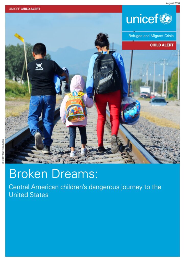 2016 UNICEF Central American Migrant Children Report