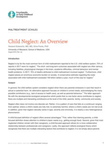 Child Neglect Definition