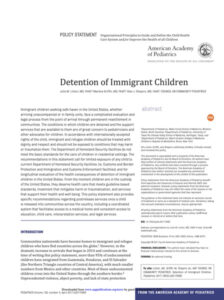 Detention of Immigrant Children